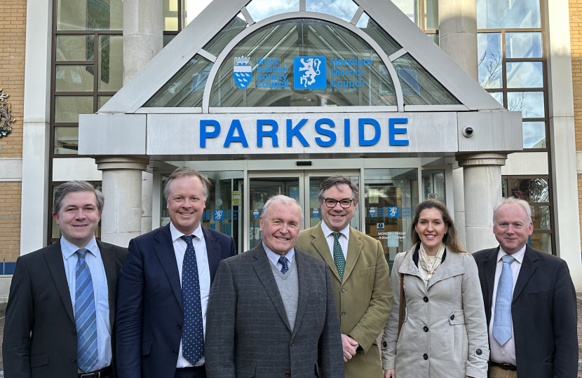 (l to r) Simon Torn, Christian Mitchell, Alan Britten, Jeremy Quin, Katie Nagel and Ross Dye